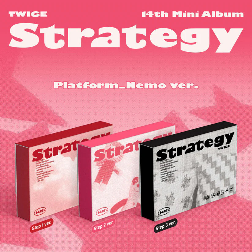 TWICE - [STRATEGY] (14TH MINI ALBUM) (PLATFORM NEMO VER.)