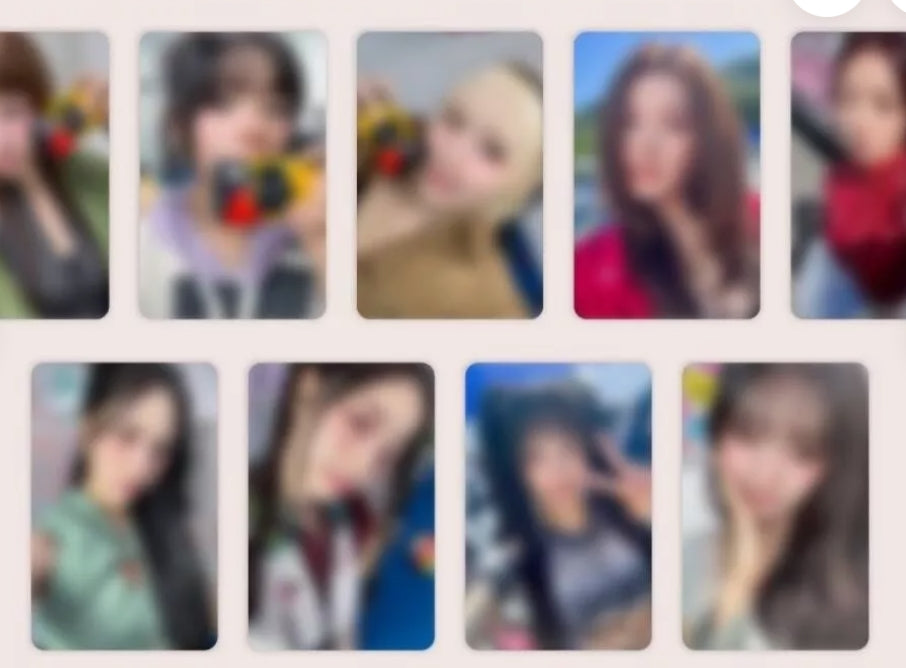 TWICE-STRATEGY LUCKY DRAW photocard set