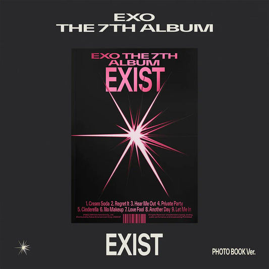 EXO - VOL.7 [EXIST] (PHOTO BOOK VER.) (RED VERSIONS)